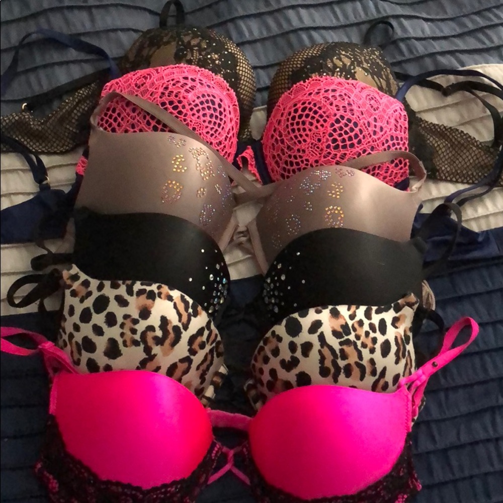 6 32C Push Up Bras Victoria’s Secret